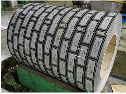 پوشش روی زینک Z30-Z275 پیش رنگ شده Ppgi Z100 سیم پیچ فولادی سرد برای مواد ساختمانی