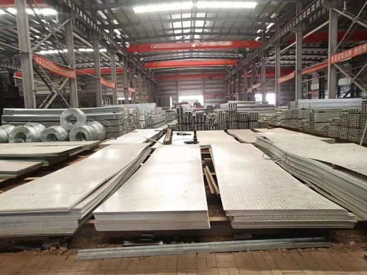 صفحه فولاد کربن با لایه زنک بالا مدل قابل تنظیم پردازش 4.75mm گرم رول
