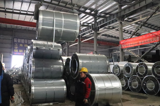 2.0-3.5mm ضخامت گرم گالوانیزه گرم رول فولاد کویل برای ساخت و ساز و دریایی