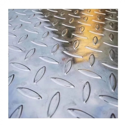 1.8mm2mm پلاک الگوی گالوانیزه گرم رول شده ایده آل برای پلاک کانتینر و پلاک کشتی
