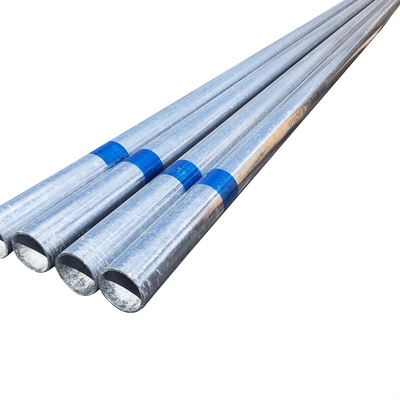 Q235/2 Inch/BS1387/ERW/Galvanized/ASTM/Round/Thread/Grooved/Painted/Pre Galvanized Steel Pipe (پایپ فولادی گالوانیزه شده)