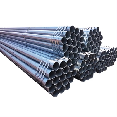 Q235/2 Inch/BS1387/ERW/Galvanized/ASTM/Round/Thread/Grooved/Painted/Pre Galvanized Steel Pipe (پایپ فولادی گالوانیزه شده)