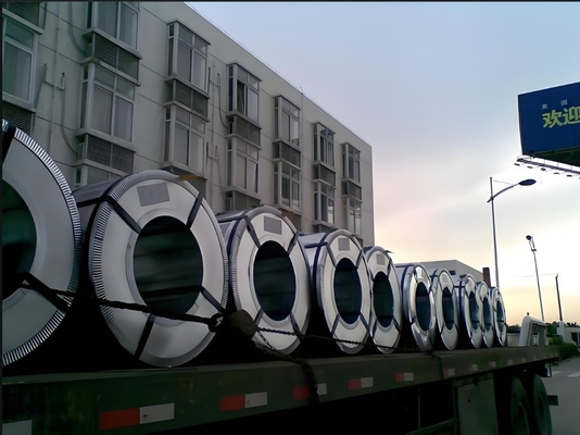 GB Standard Mid Hard G90 Z60 30 Gauge Hot Dip Galvanized Steel Coil برای سقف سازی