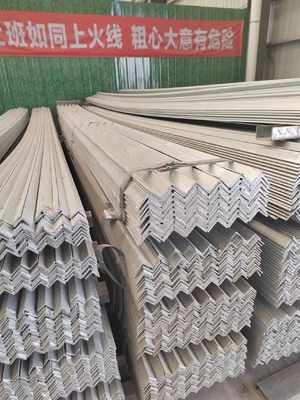 استیل زاویه ای سیاه ASTM A36 A53 Q235 Q345 کربن برابر L شکل استیل زاویه ای نرم برای کارگاه
