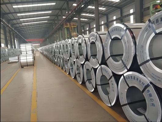 Z70-Z275 زینک پوشش از قبل رنگ آمیزی سیم پیچ فولاد گالوانیزه با خدمات برش ساختمان