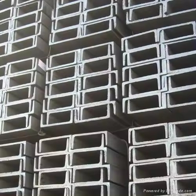 GB استاندارد فولاد فرسوده شده گرم کربن U Channel اندازه Q235 SS400 ASTM A36 ST37 S235jr S355jr