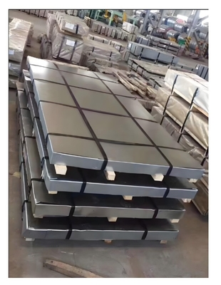 سفارشی 40g / m2 زینک لایه متوسط سخت گالوانیزه طرح صفحه فولاد 1.5 * 1250mm