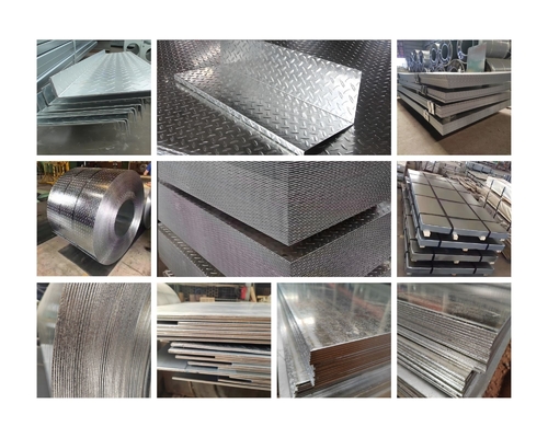 سفارشی 40g / m2 زینک لایه گالوانیزه طرح صفحه فولاد 1.5/1.8/2.0*1500/1000mm