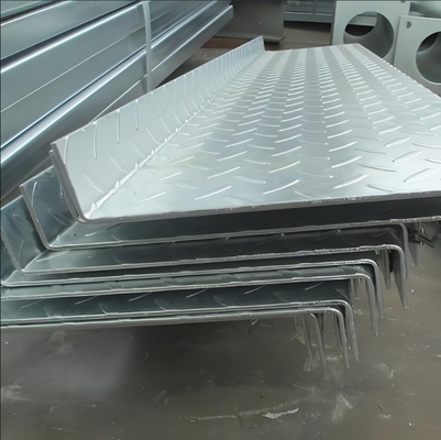 40g/m2 زینک لایه گالوانیزه الگوی صفحه فولاد با عرض سفارشی 1000-1500mm
