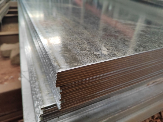 4.5/4.75/5.0*1500mm ورق فولاد گالوانیزه اندازه سفارشی ارسال شده در سراسر جهان با پوشش Z41-Z60