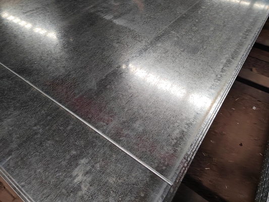 ورق فولاد گالوانیزه متوسط سخت اندازه سفارشی 2.5 / 2.75 / 3.0 * 1250mm حمل و نقل در سراسر جهان