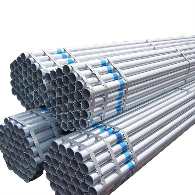 2mm-10mm ضخامت 15 250 mm قطر بیرونی لوله فولادی مربع گالوانیزه داغ