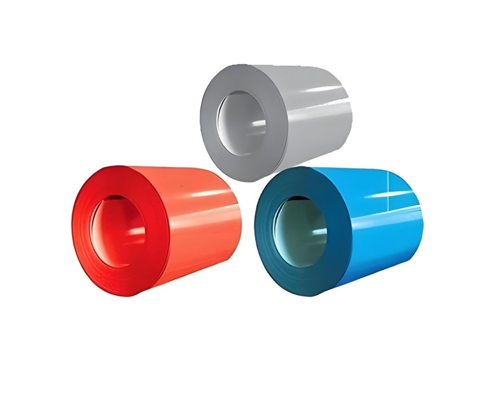 گالوانیزه پوشش داده شده 0.6mm 0.7mm 0.8mm 1.0mm سیم پیچ فولادی گرم برای ورق سقف